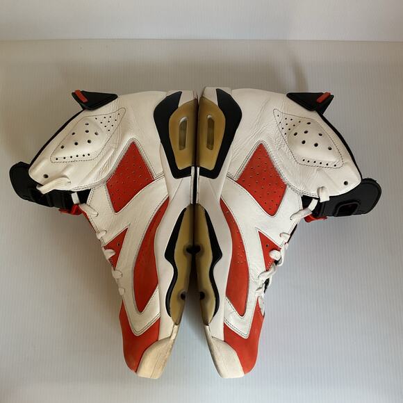 Nike Air Jordan Retro Gatorade Size 13 White Orange Green 384664-145 2017 - Picture 7 of 12